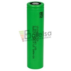 Bater�a Litio VT6 US18650 Murata | 3.6 Voltios 3.120 mAh 30A
